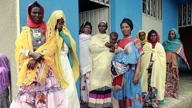 Africa – Women of the daycare funded under Productive Safety Net